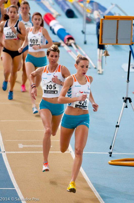 Elian Periz y Eva Arias 1500m.l Sabadell