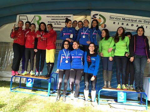 Subcampeonas provinciales de cross.