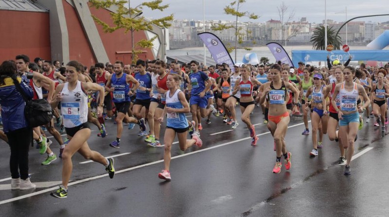 Salida 10k de A Coruña