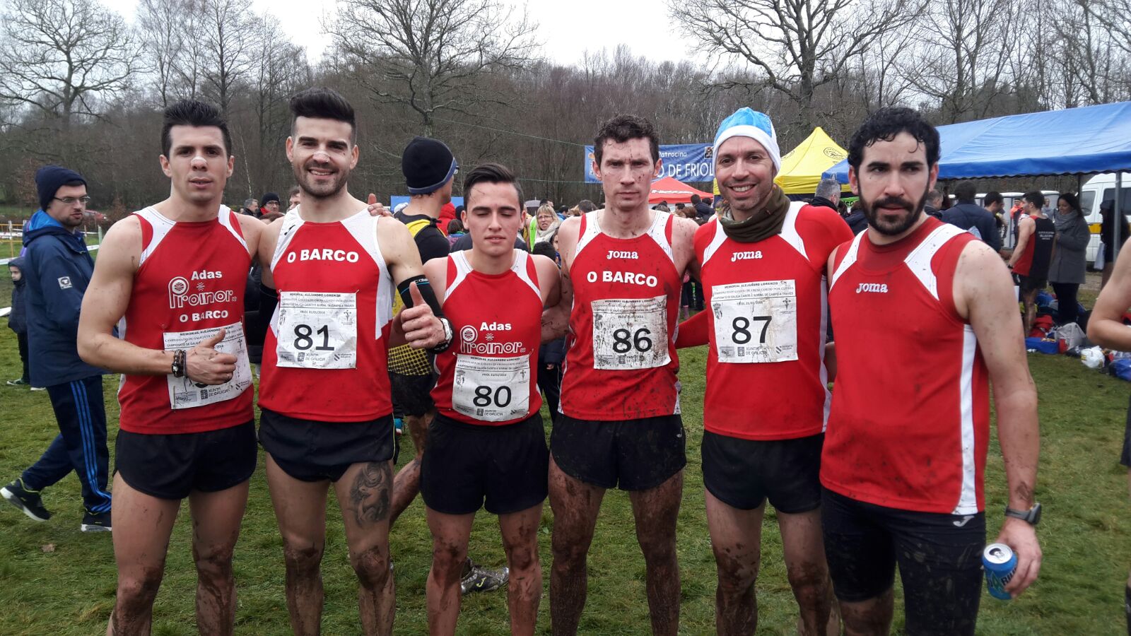 Equipo masculino de cross Adas Proinor